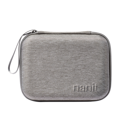 gray travel case 