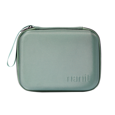 green travel case 