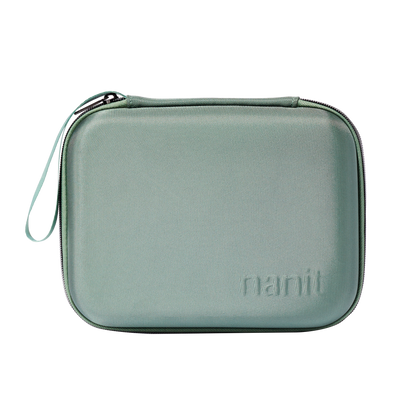 green travel case 