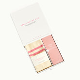 HATCH Collection Swell Relief Duo box opened with Down, Girl Soothing Cream + Compression Socks