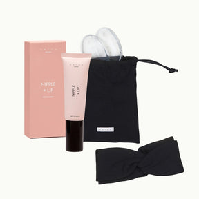 HATCH Collection Head Peace w/ carrying bag + 2 gel inserts and Nipple + Lip Rescue Balm