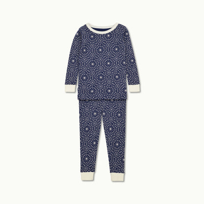 Nanit Two-Piece Sleep Wear Holiday Pajamas in Bright Star 