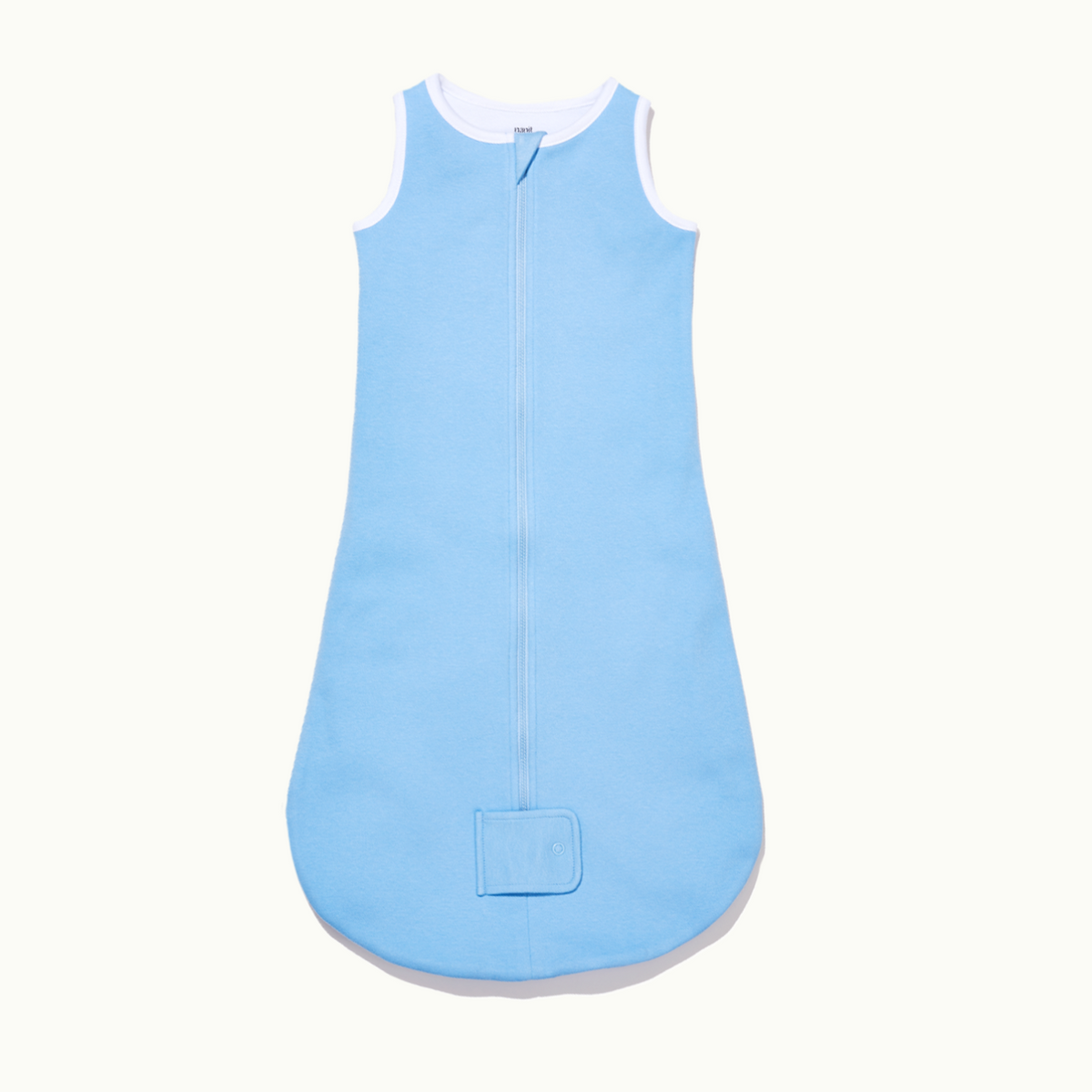 front view of sleep wear sleeping bag in cornflower blue #color_cornflower blue