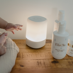 sound and light showing white light with ellaola products