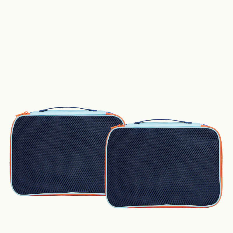 two sets of State Packing Cube in blue #color _blue